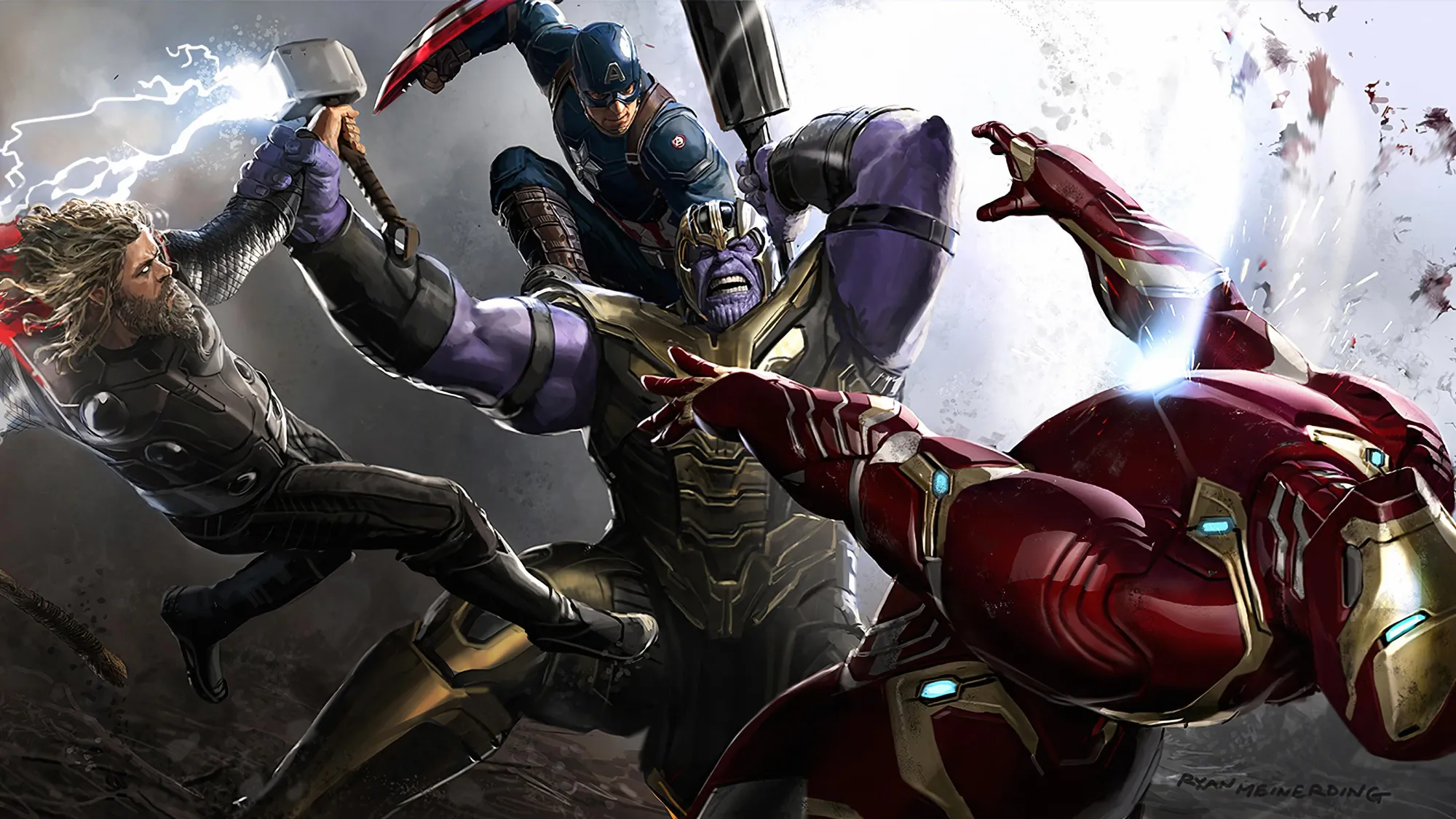Ryan Meinerding Head of visual development for Avengers: Endgame